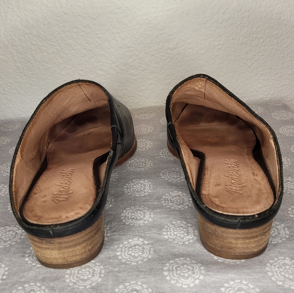 Madewell Barlow Leather Almond Toe Mule size 6 - Picture 4 of 6
